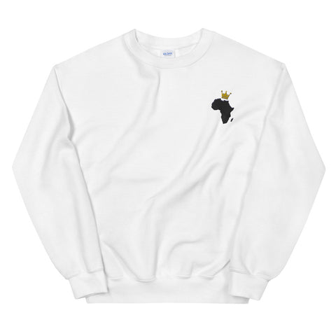 Crowned embroided Unisex Sweatshirt