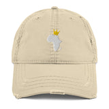 Crowned Distressed Dad Hat