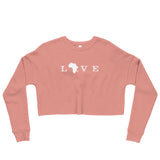 Women's Love Cropped Sweatshirt