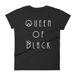 Women's Queen of Black  t-shirt